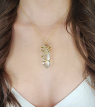 Load image into Gallery viewer, Lemurian Quartz pendant