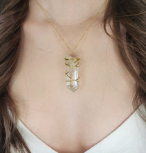 Load image into Gallery viewer, Lemurian Quartz pendant