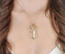 Load image into Gallery viewer, Lemurian Quartz pendant
