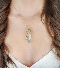Load image into Gallery viewer, Lemurian Quartz pendant