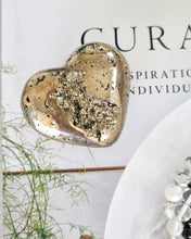 Load image into Gallery viewer, Pyrite heart