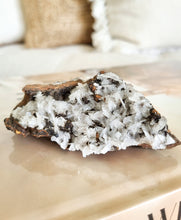 Load image into Gallery viewer, Hemimorphite, Calcite & Limonite cluster