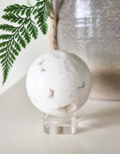 Load image into Gallery viewer, Snow Agate sphere