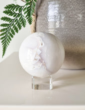Load image into Gallery viewer, Snow Agate sphere