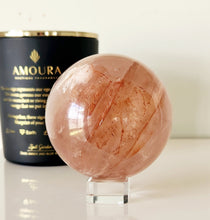 Load image into Gallery viewer, Fire Quartz sphere