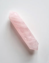 Load image into Gallery viewer, Rose Quartz double terminated point