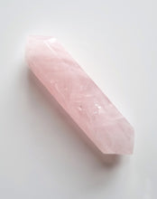 Load image into Gallery viewer, Rose Quartz double terminated point