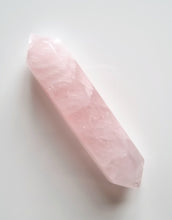 Load image into Gallery viewer, Rose Quartz double terminated point