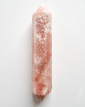 Load image into Gallery viewer, Pink Amethyst double terminated point