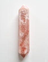 Load image into Gallery viewer, Pink Amethyst double terminated point