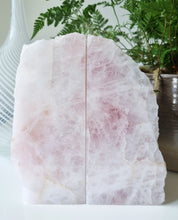 Load image into Gallery viewer, Rose Quartz bookends