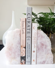 Load image into Gallery viewer, Rose Quartz bookends