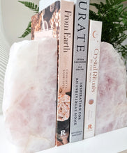 Load image into Gallery viewer, Rose Quartz bookends