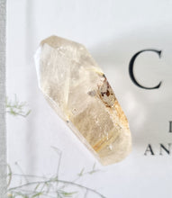 Load image into Gallery viewer, Golden Rutile geometric freeform