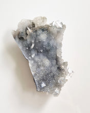 Load image into Gallery viewer, Black Chalcedony & Apophyllite cluster