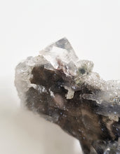 Load image into Gallery viewer, Black Chalcedony & Apophyllite cluster