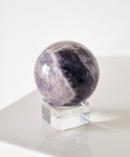 Load image into Gallery viewer, Chevron Amethyst sphere
