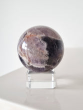 Load image into Gallery viewer, Chevron Amethyst sphere