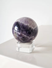 Load image into Gallery viewer, Chevron Amethyst sphere