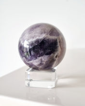 Load image into Gallery viewer, Chevron Amethyst sphere