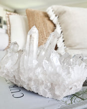 Load image into Gallery viewer, 1.2kg Black Phantom Quartz cluster A-Grade