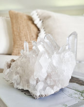 Load image into Gallery viewer, 1.2kg Black Phantom Quartz cluster A-Grade