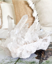 Load image into Gallery viewer, 1.2kg Black Phantom Quartz cluster A-Grade