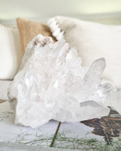 Load image into Gallery viewer, 1.2kg Black Phantom Quartz cluster A-Grade