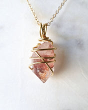 Load image into Gallery viewer, Red Phantom Quartz pendant