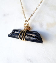 Load image into Gallery viewer, Black Tourmaline pendant