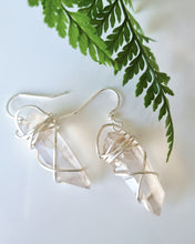 Load image into Gallery viewer, Crystal Goddess earrings - Smokey Quartz