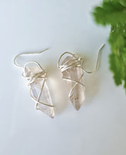 Load image into Gallery viewer, Crystal Goddess earrings - Smokey Quartz