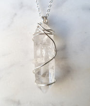 Load image into Gallery viewer, Lemurian Quartz pendant