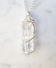 Load image into Gallery viewer, Lemurian Quartz pendant