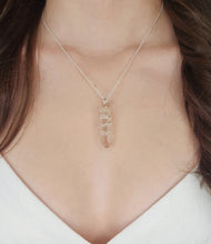 Load image into Gallery viewer, Hematite Quartz pendant