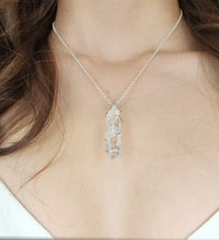 Load image into Gallery viewer, Lemurian Quartz pendant