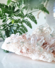 Load image into Gallery viewer, Pink Himalayan Quartz cluster