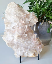 Load image into Gallery viewer, 1.4kg Pink Himalayan Quartz cluster