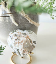 Load image into Gallery viewer, Ocean Jasper heart