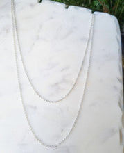 Load image into Gallery viewer, 925 Sterling Silver fine necklace
