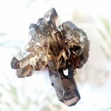 Load image into Gallery viewer, Smokey Quartz A-grade cluster
