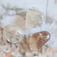 Load image into Gallery viewer, Rutilated Quartz tumbles
