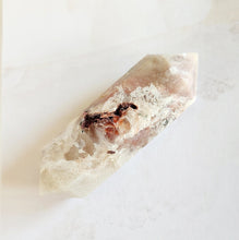 Load image into Gallery viewer, Pink Amethyst double terminated point
