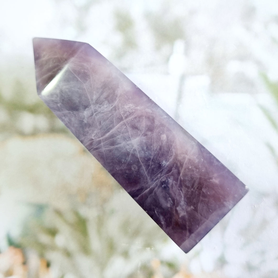 Purple Chalcedony tower