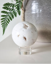 Load image into Gallery viewer, Snow Agate sphere
