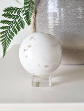 Load image into Gallery viewer, Snow Agate sphere
