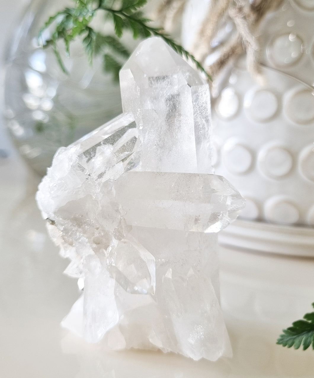 Clear Quartz A-grade cluster