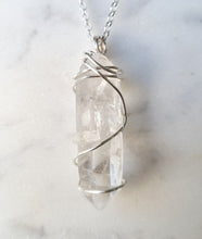 Load image into Gallery viewer, Lemurian Quartz pendant
