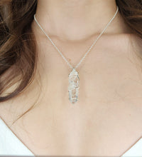 Load image into Gallery viewer, Lemurian Quartz pendant

