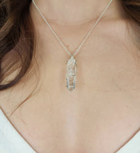 Load image into Gallery viewer, Lemurian Quartz pendant
